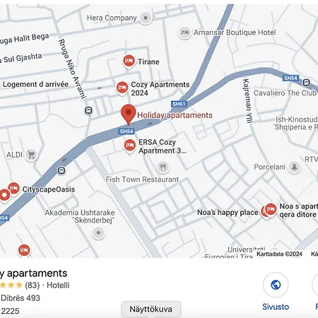 Apartmán Holiday Apartments